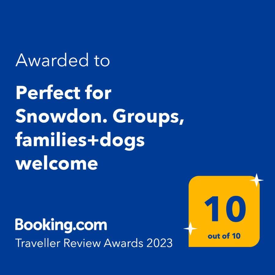 Perfect For Snowdon. Groups, Families+Dogs Welcome Llanberis Extérieur photo